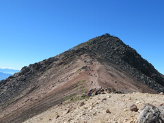 剣ヶ峰を目指して