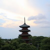 夕景/ 池上本門寺