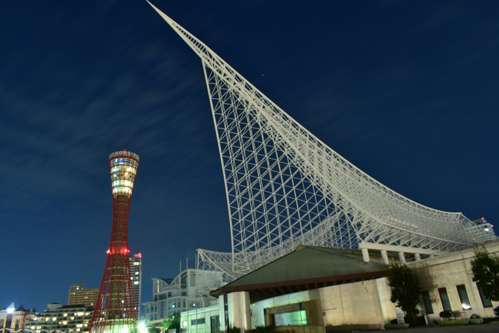 夜の神戸