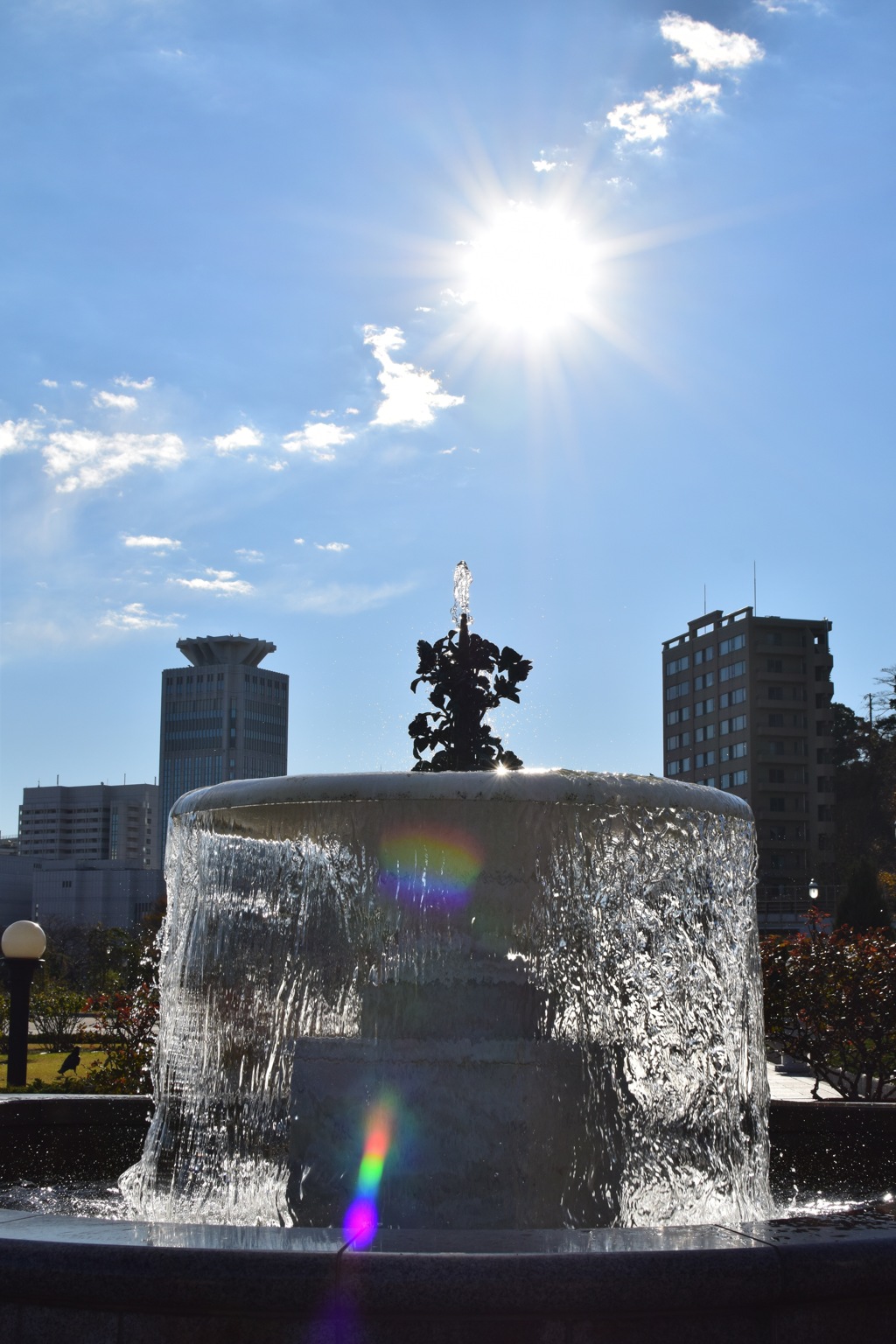 横須賀ヴェルニー公園の噴水
