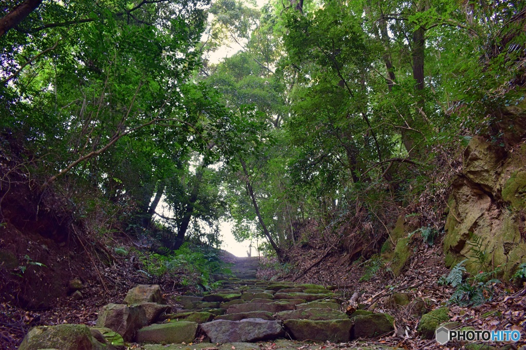 転法輪寺への表参道