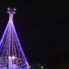 神戸総合運動公園前のイルミネーション①