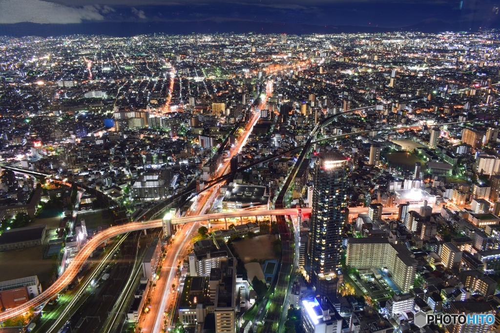 ハルカスからの夜景②
