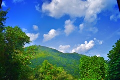 天橋立の反対側の山