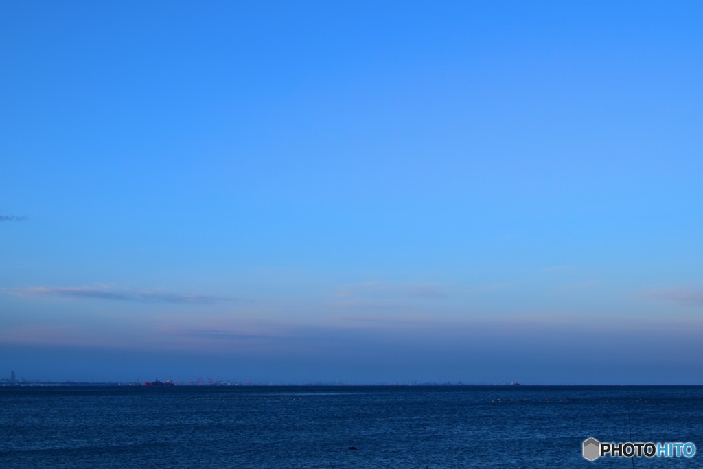 馬堀海岸からの東京湾