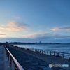 馬堀海岸の夕景③