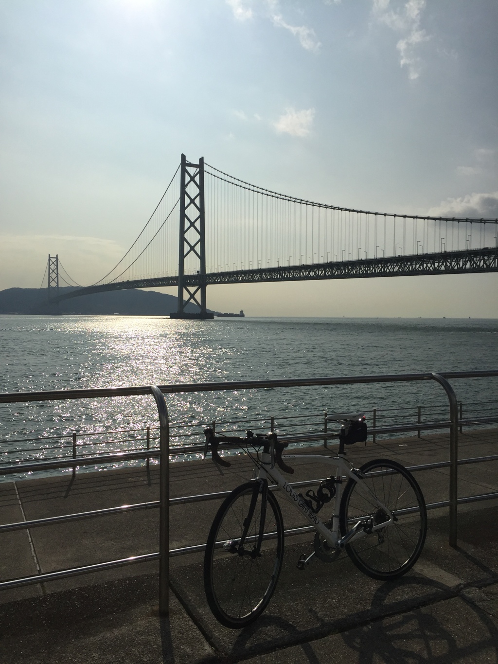 自転車ツーリング 淡路海峡大橋