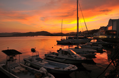 夕焼けで一杯！