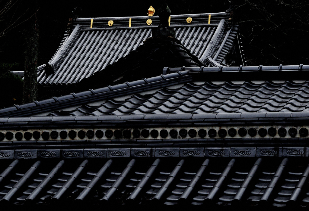 誕生寺屋根宝珠