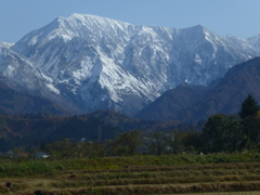 雪国の晩秋