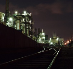工場夜景