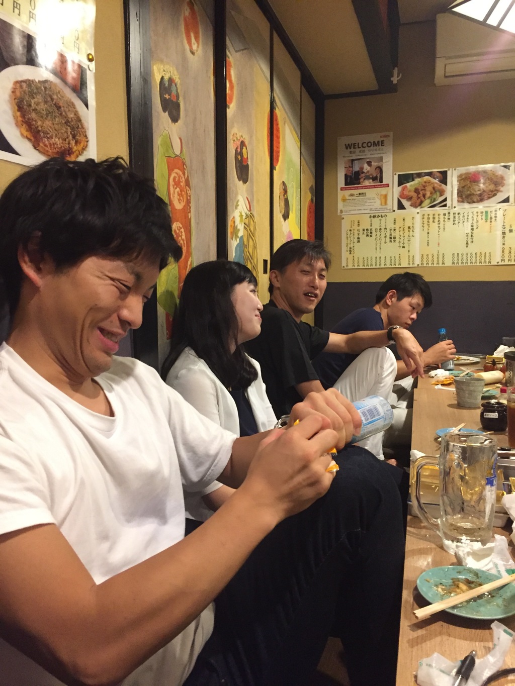 ＠先斗町　たこパ