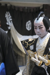 曳山祭り　子供歌舞伎