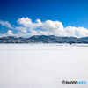 家の近くの雪景色