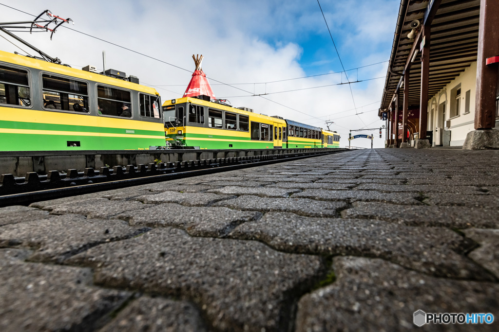 スイス　ユングフラウ鉄道１