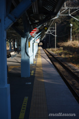冬のホーム