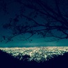 生駒山からの夜景