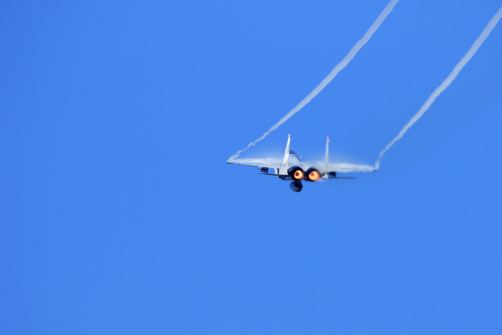 大空へ…