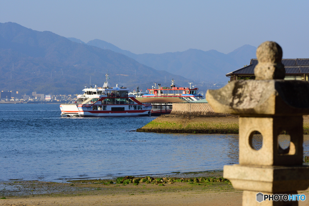 宮島の風景