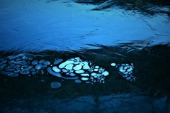 frozen pond