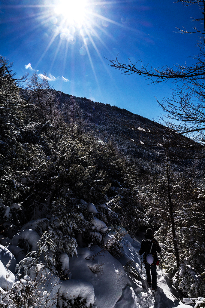 晴れ　-25℃