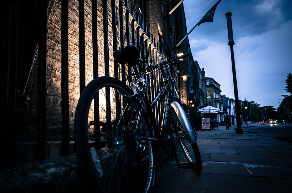 bicycle on the street