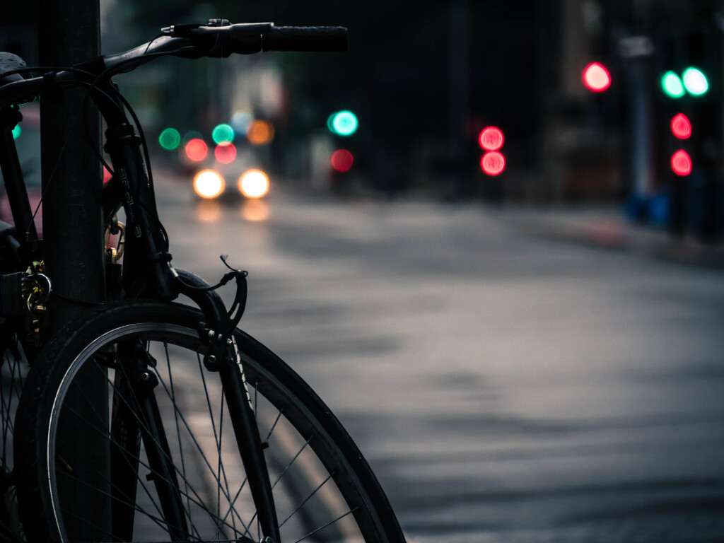 Bicycle on the street