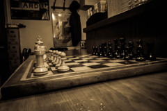 chess @ bar