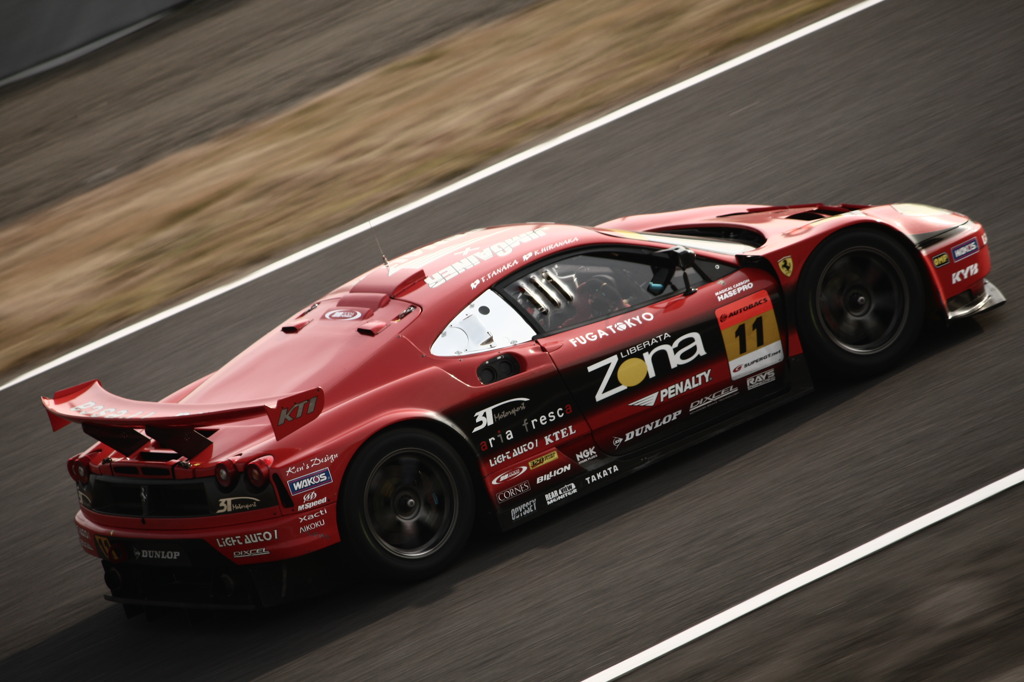 SUPER GT 2010合同テスト F430
