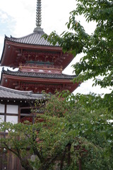 清水寺の三重塔