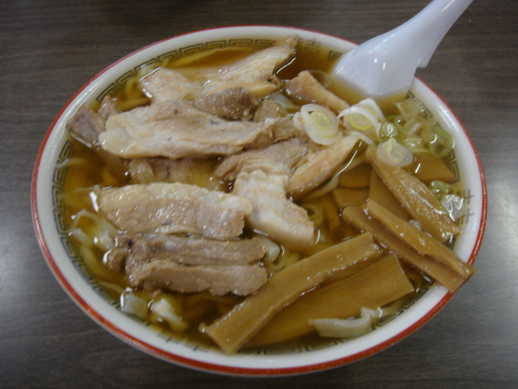 佐野ラーメン　森田屋総本店　チャーシュー麺