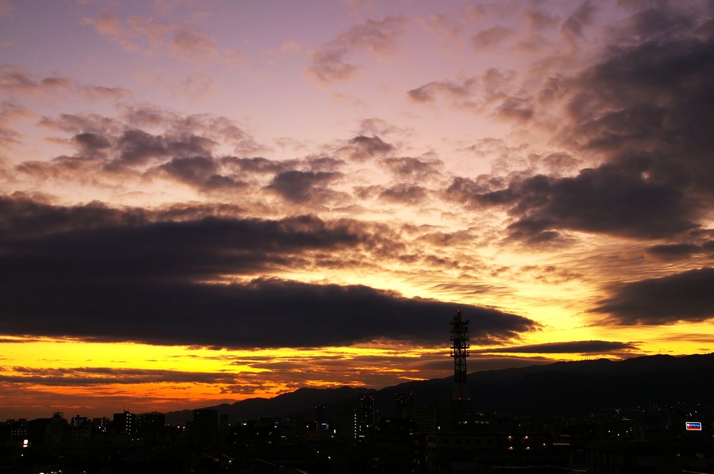 ある日の夕暮れ