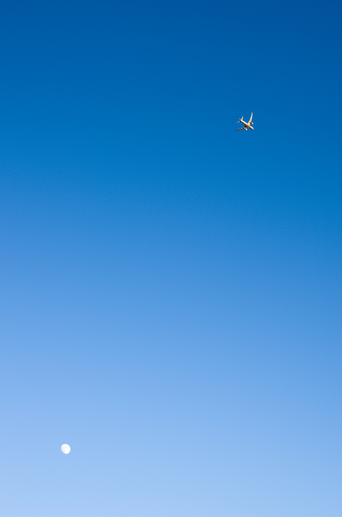 Flying Above the Moon