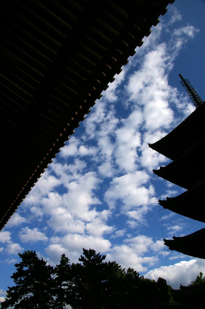 古都の空