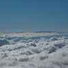 雲海から富士を眺める