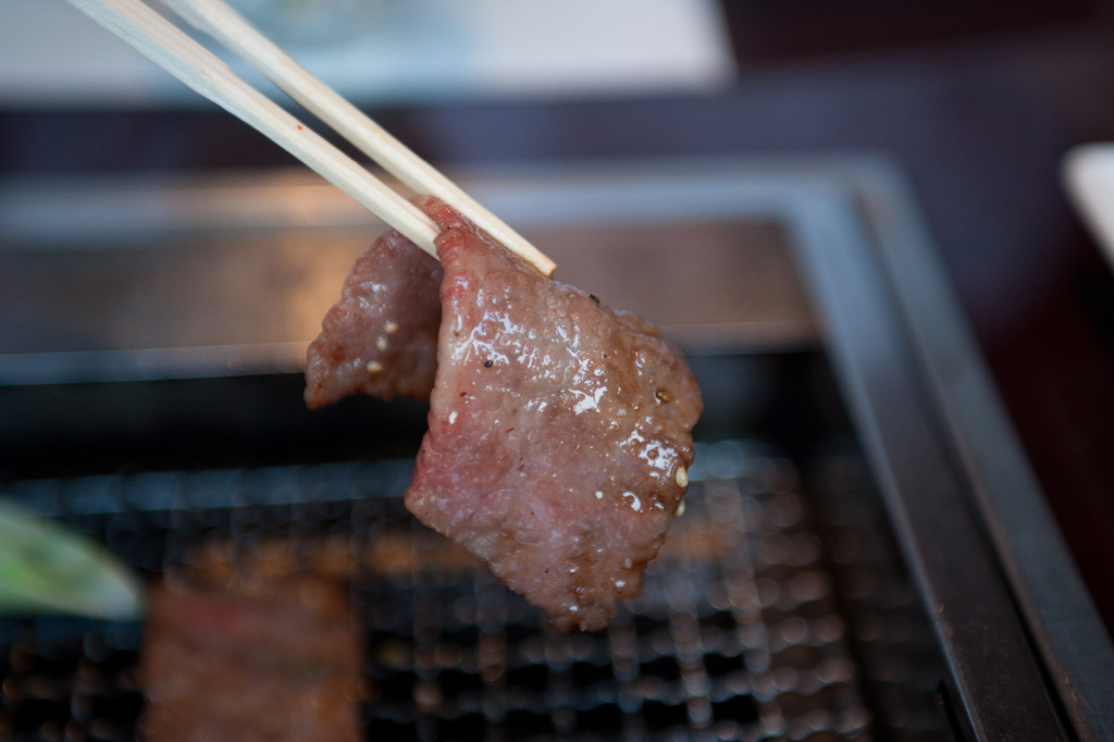 肉汁光る遊玄亭
