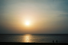 恋人たちの夕日