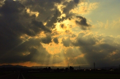 天使のはしご②