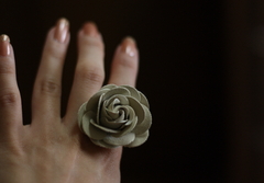 バラの指輪。