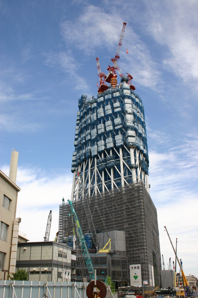 東京スカイツリー工事進行状況