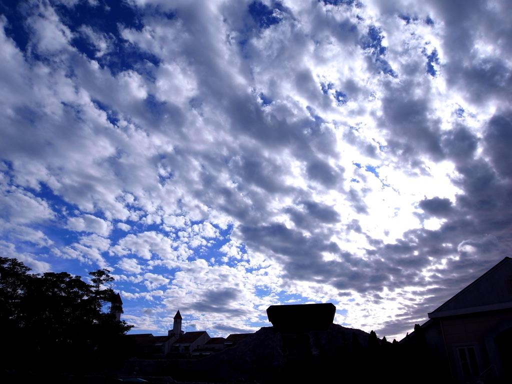 雲と影