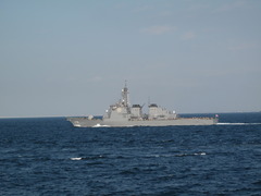 観艦式参加艦艇のリハーサル(3)