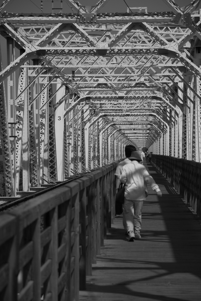 赤川の鉄橋