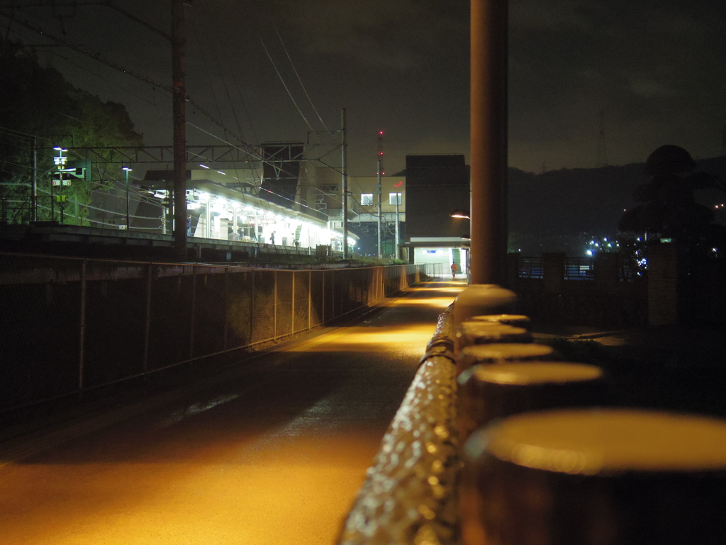 駅前。。。帰り道。。。
