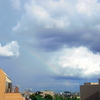 虹と雲