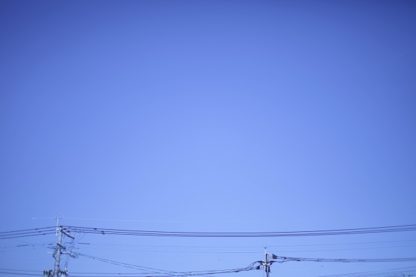 澄んだ空