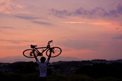 自転車！