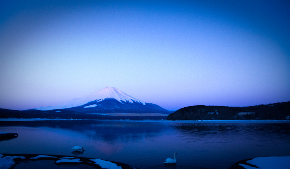 山中湖の日常