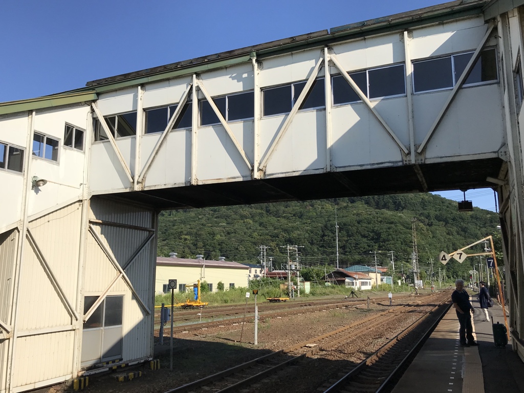 蒸気がいた駅