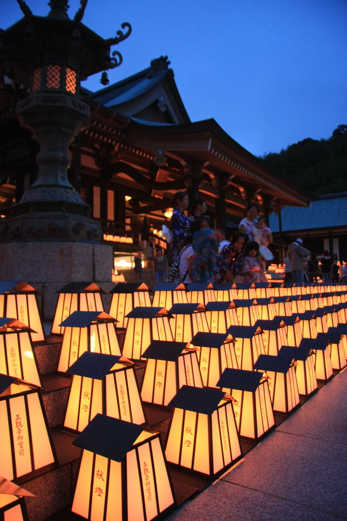 万灯祭の夏